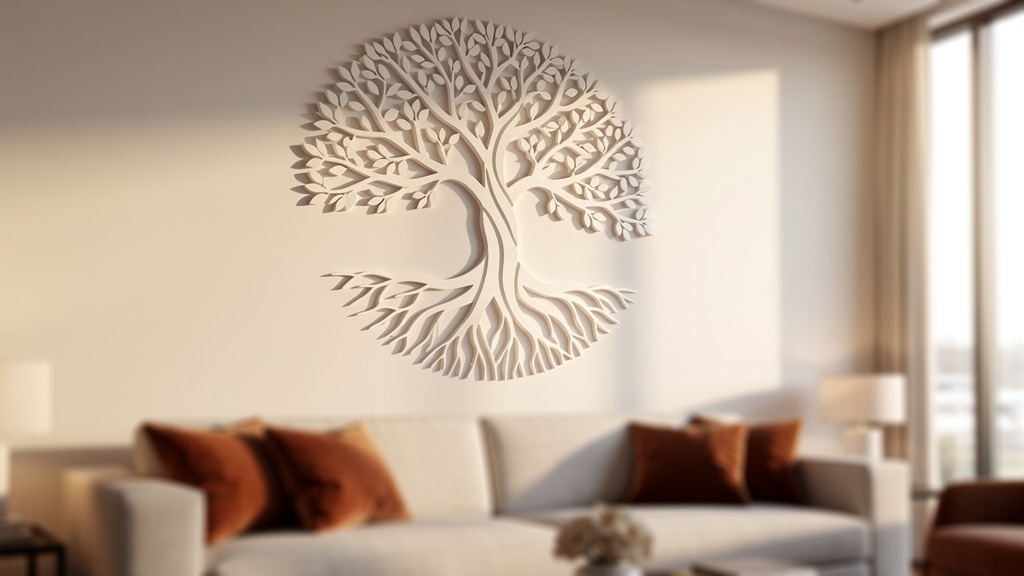 Decoración de pared en 3D: ideas para dar carácter a tu casa