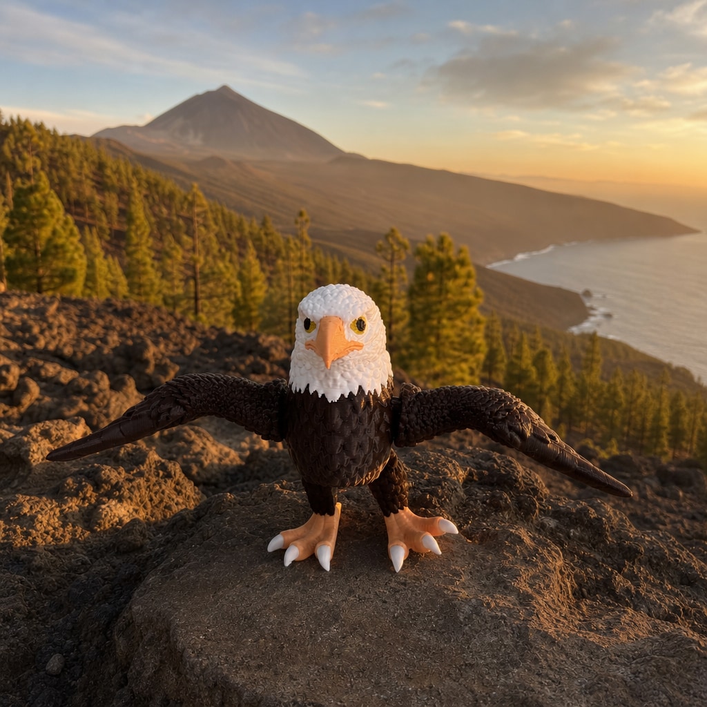 Águila Articulada Flexi 3D — exterior en Tenerife