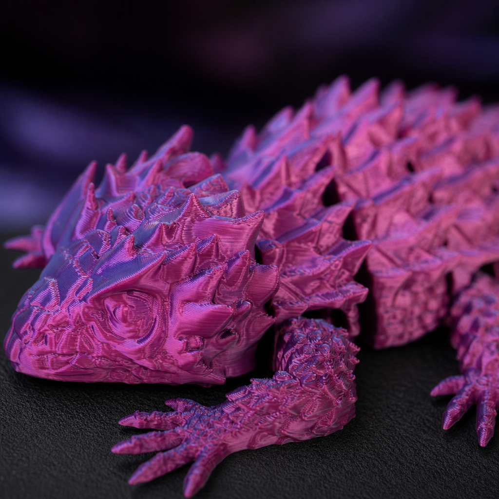 Lagarto Armadillo Realista Articulado Flexi 3D