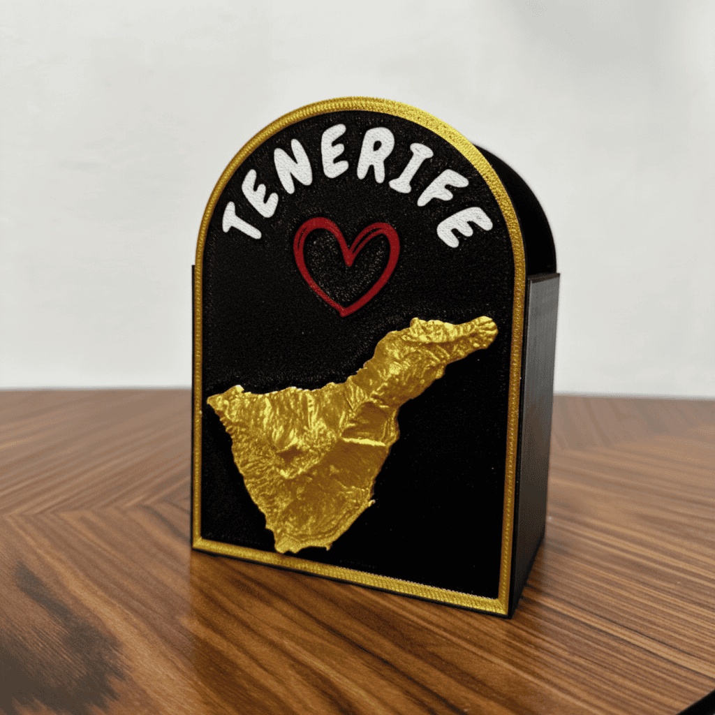 Organizador de Escritorio Tenerife Corazón 3D