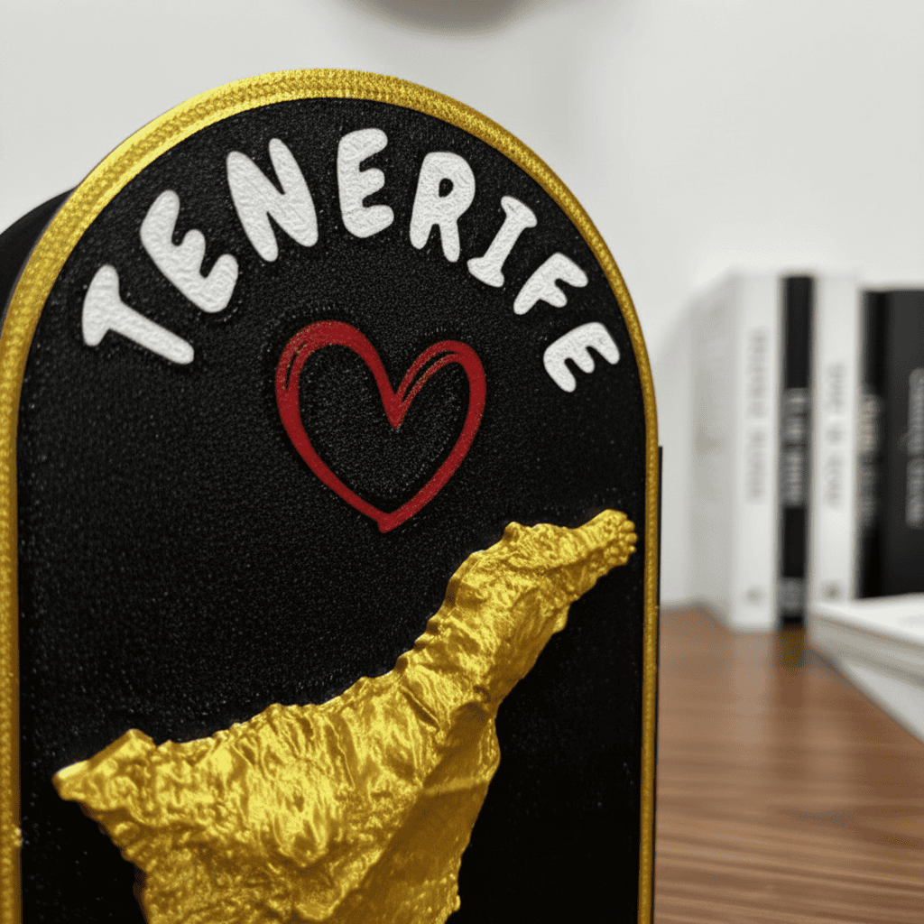 Organizador de Escritorio Tenerife Corazón 3D