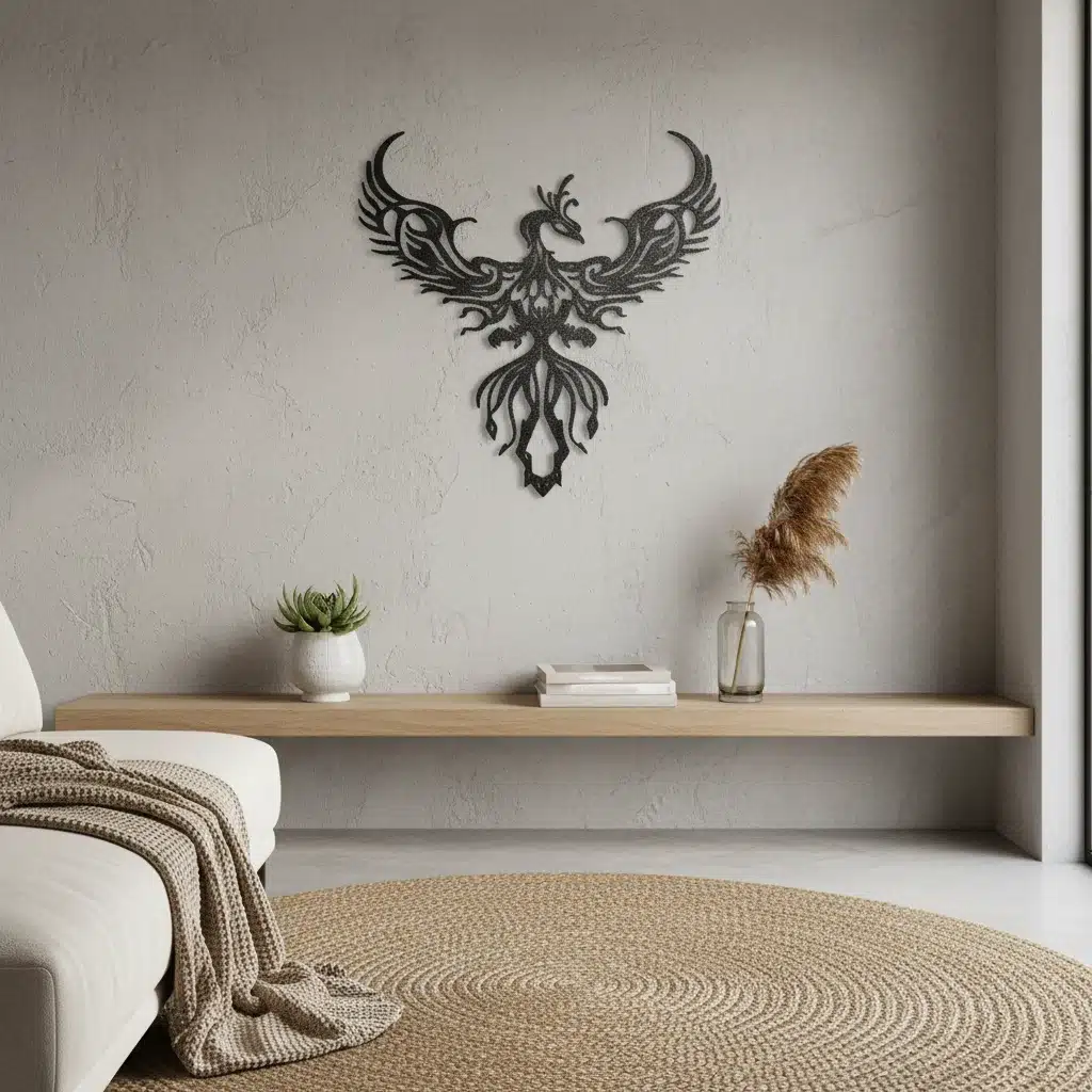 Decoración de Pared - Fénix Renacido