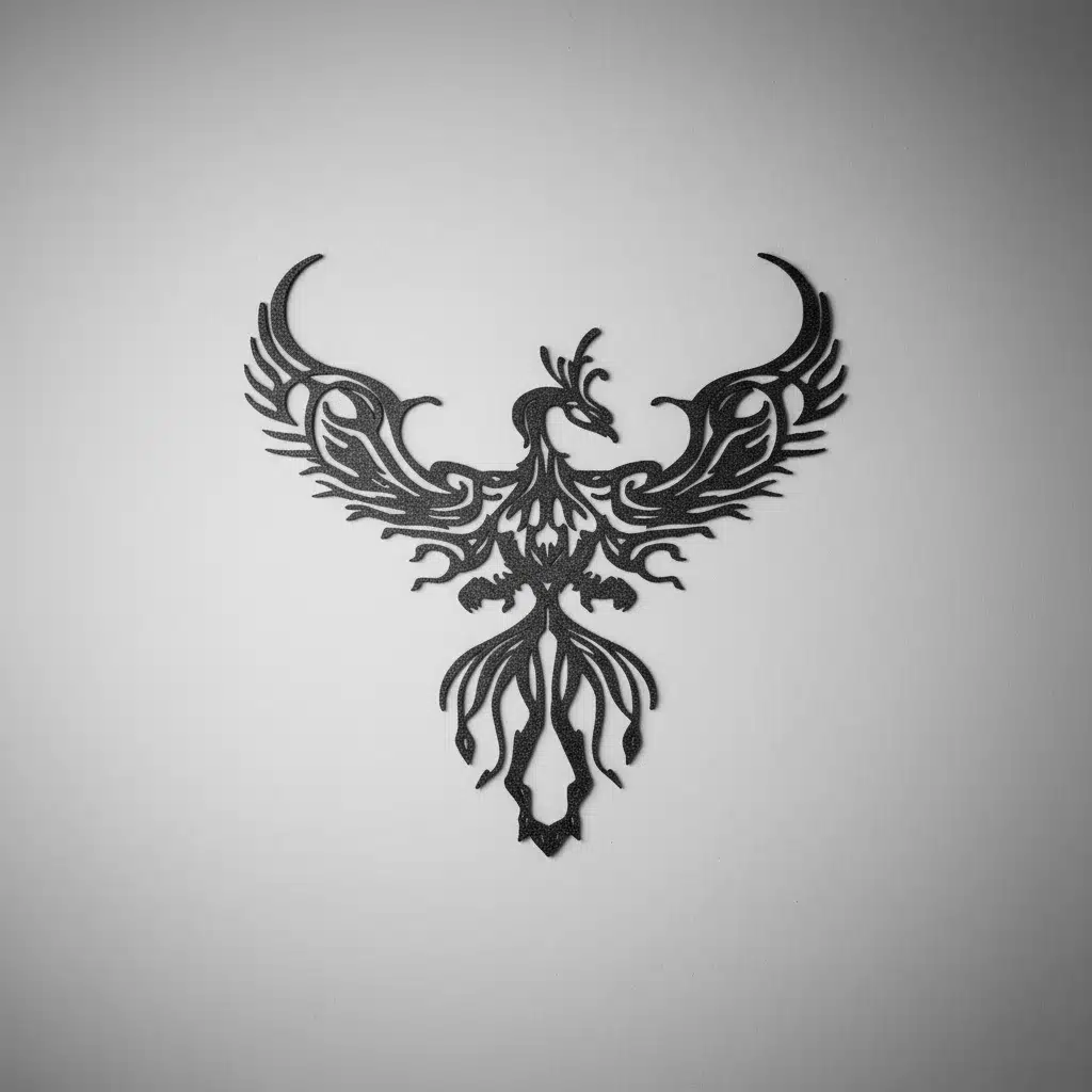 Decoración de Pared - Fénix Renacido