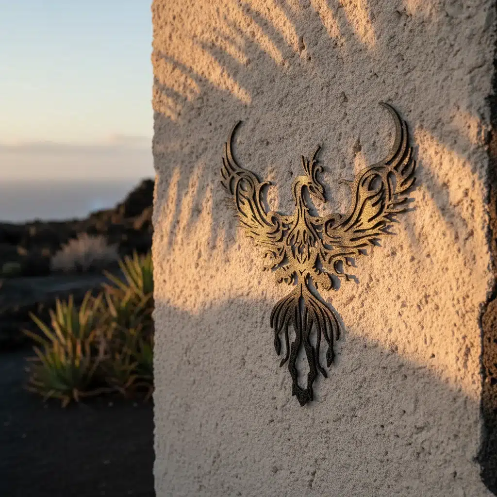 Decoración de Pared - Fénix Renacido