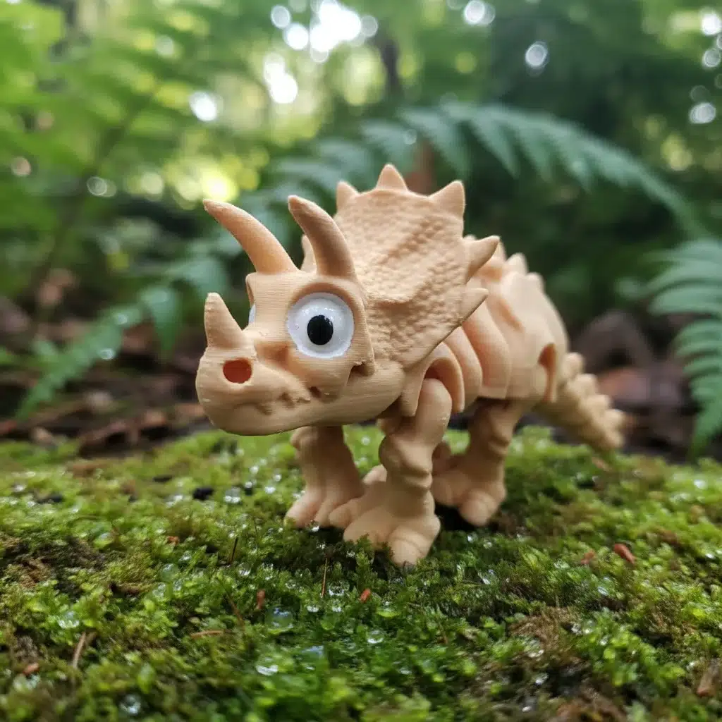 Triceratops Articulado Flexi 3D