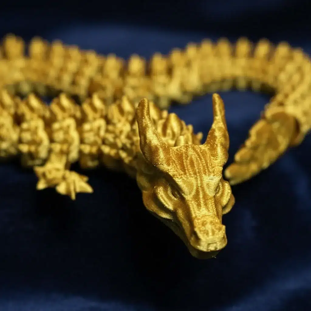 Dragón Imperial Articulado 3D - 42cm