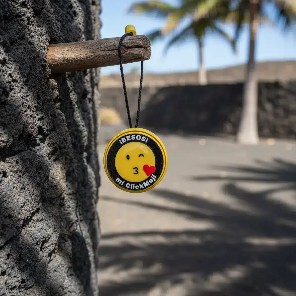 ClickMoji Besos - Llavero Fidget Mecánico