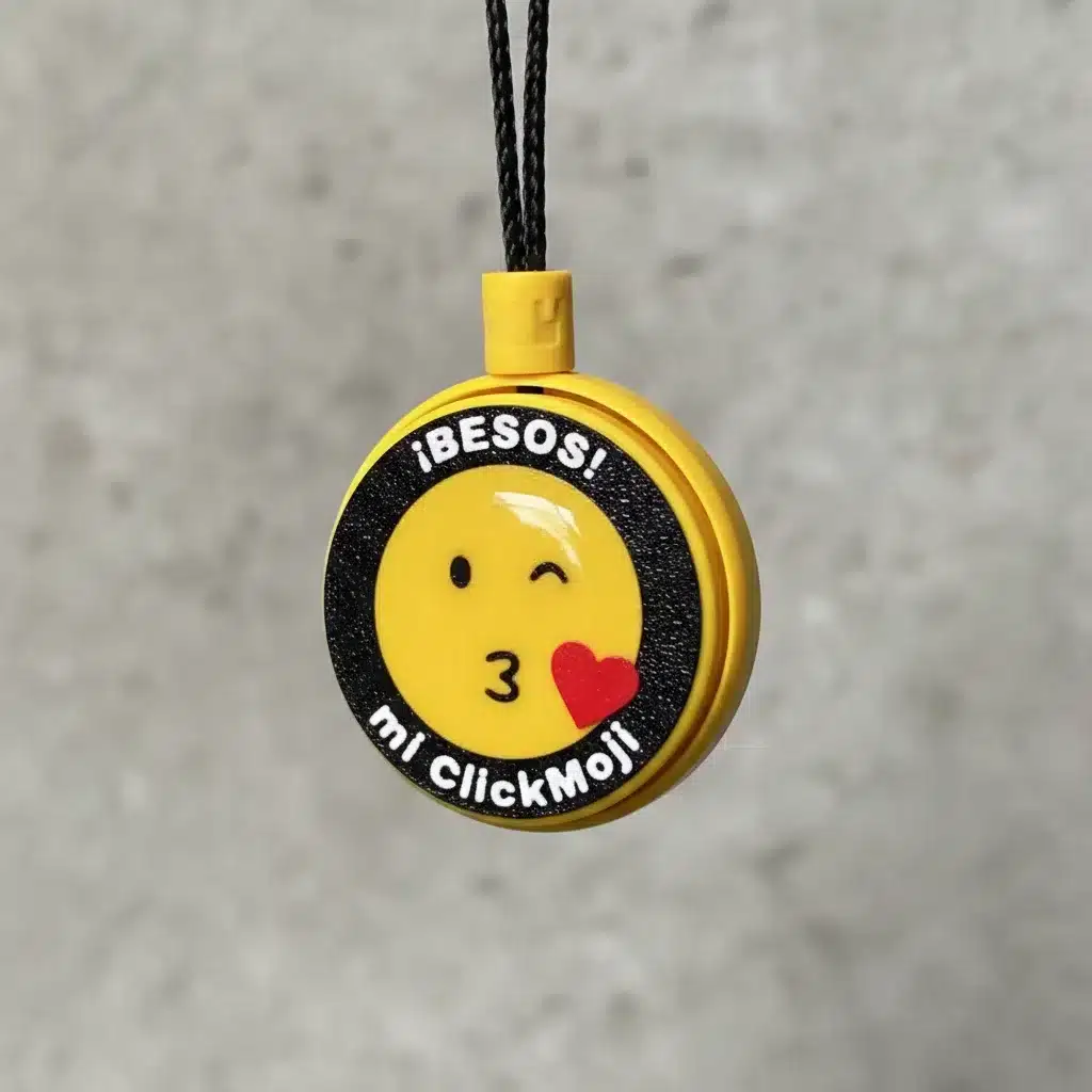 ClickMoji Besos - Llavero Fidget Mecánico