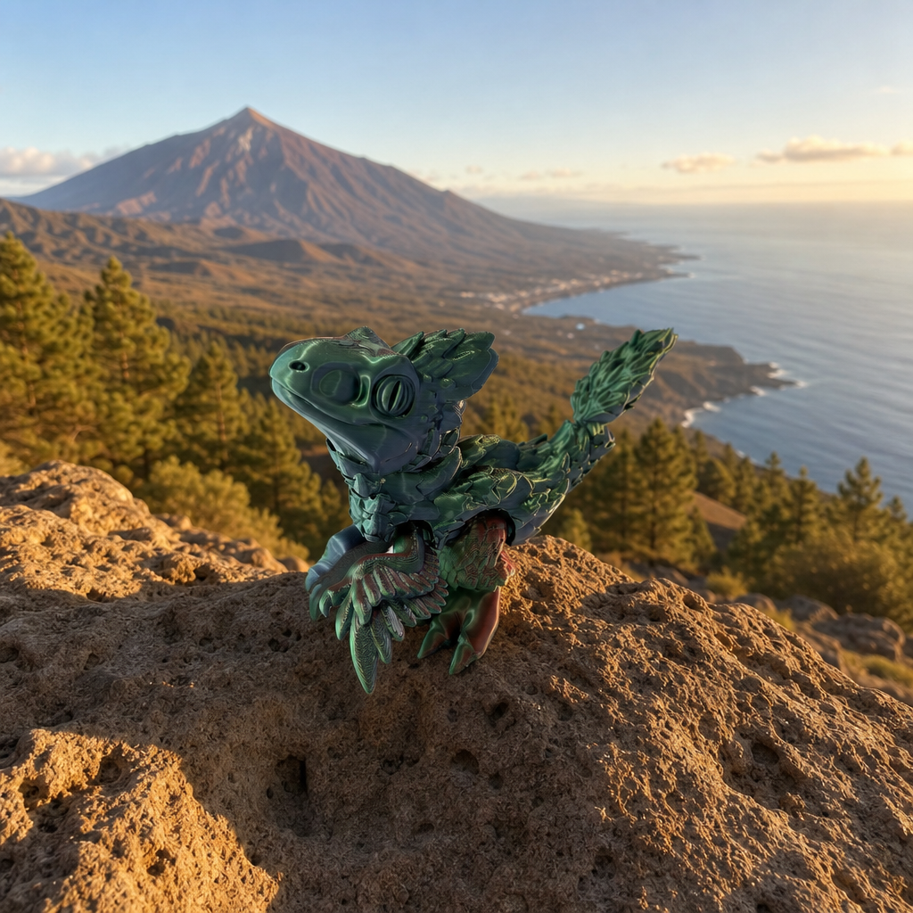 Pyroraptor Articulado Flexi 3D