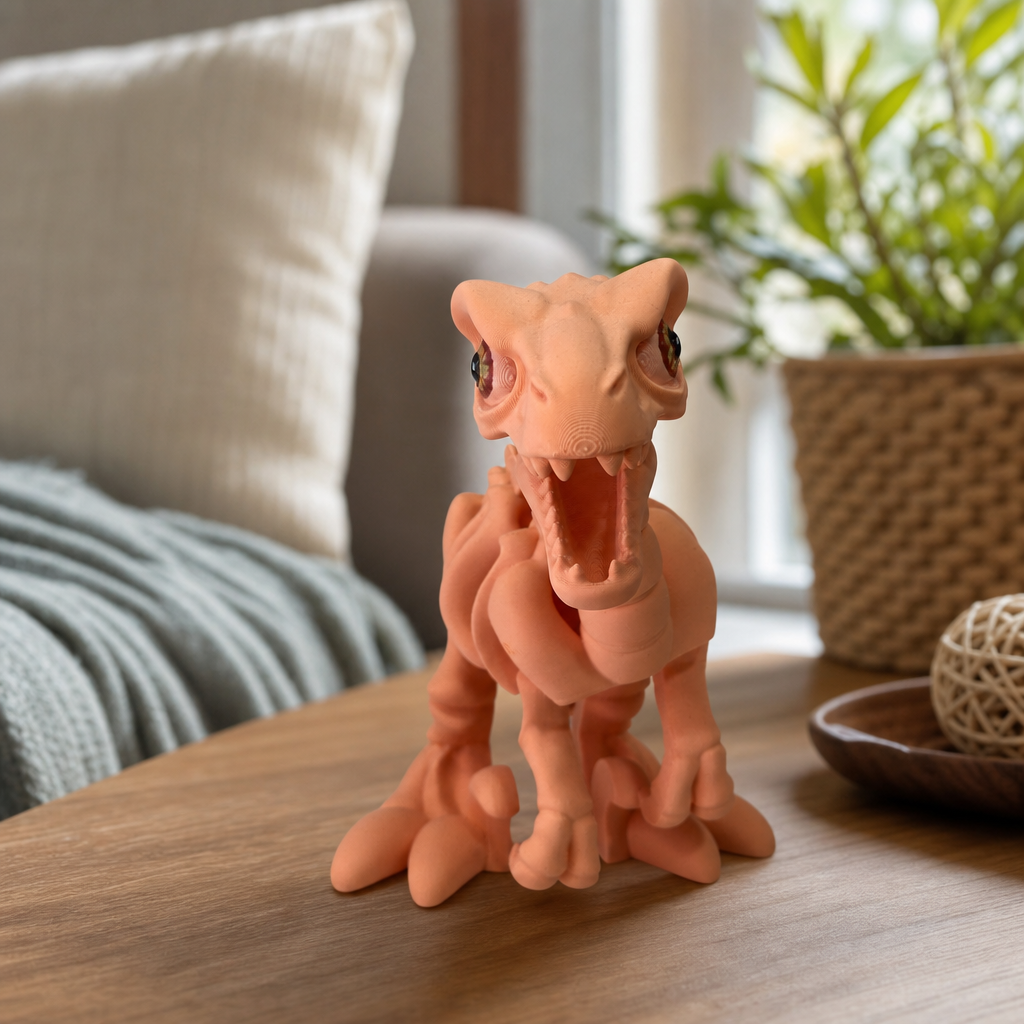 T-Rex Articulado Flexi 3D